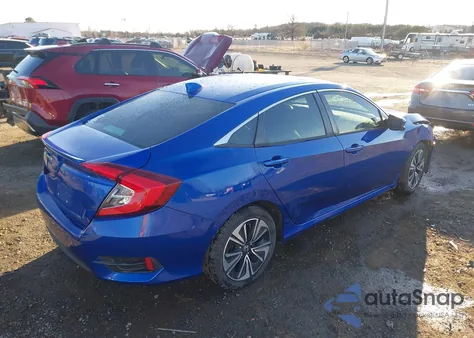 2018 Honda Civic Ex-T from USA, damaged, VIN 2HGFC1F44JH641684